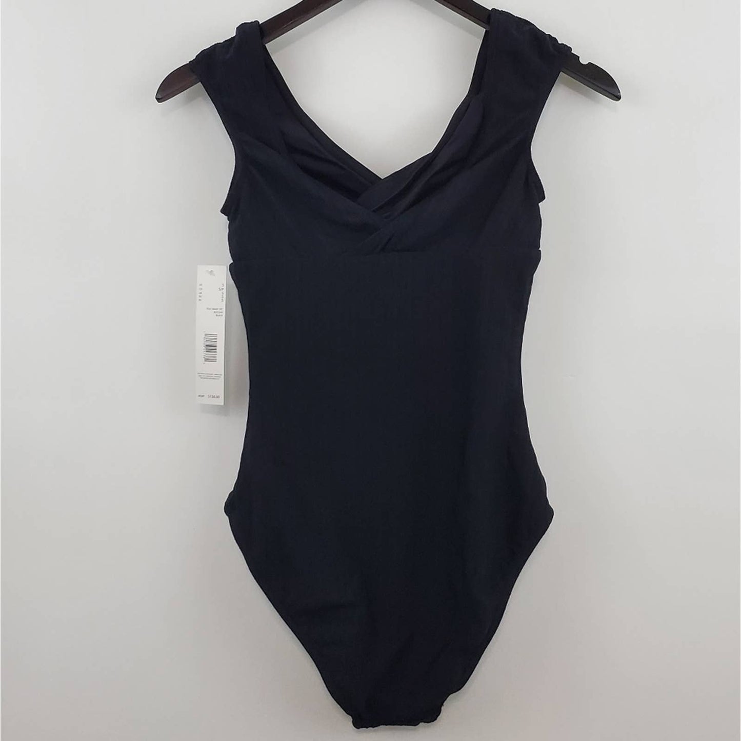 Tahari Wrap Front One-Piece Swimsuit