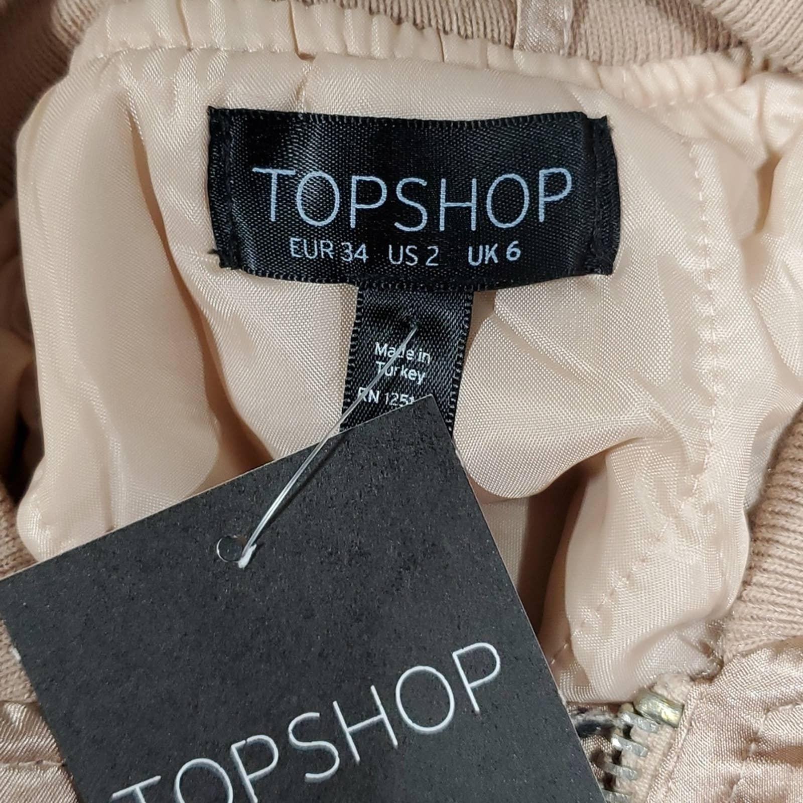 Topshop shop pink jacket