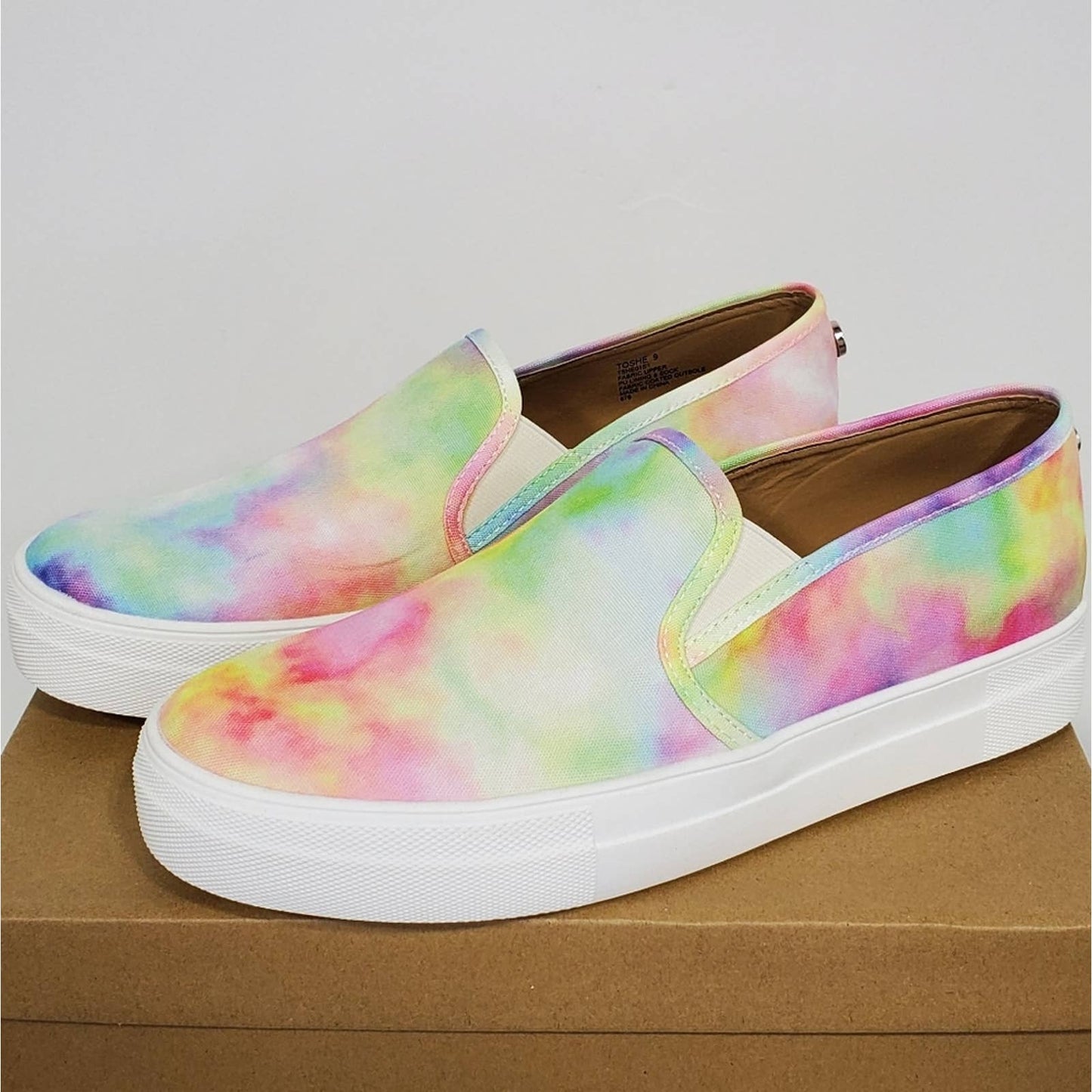 Steve Madden Toshe Tye Dye Slip-on Canvas Women's Shoes