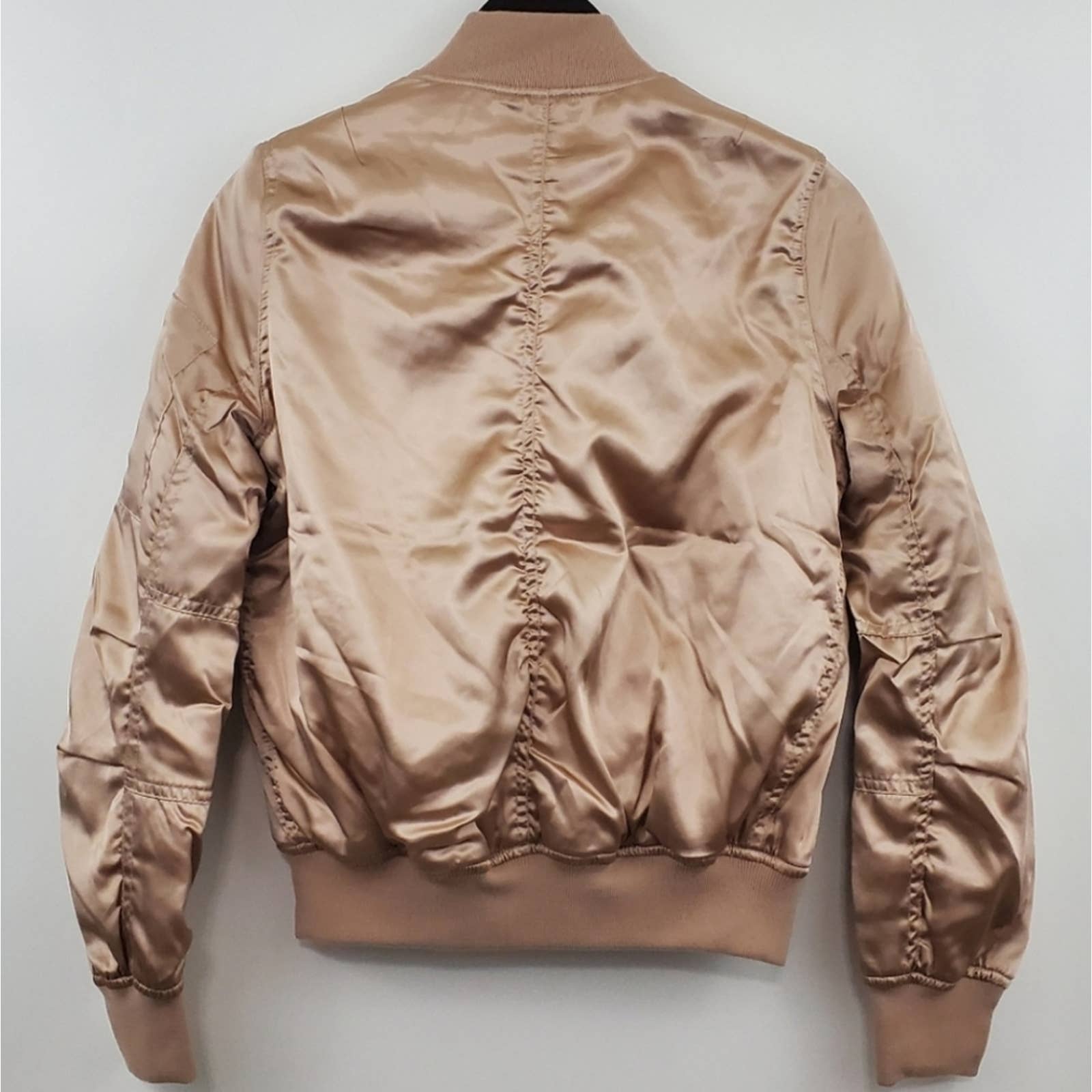 Topshop Pink Bomber Jacket Eight Eleven Goods