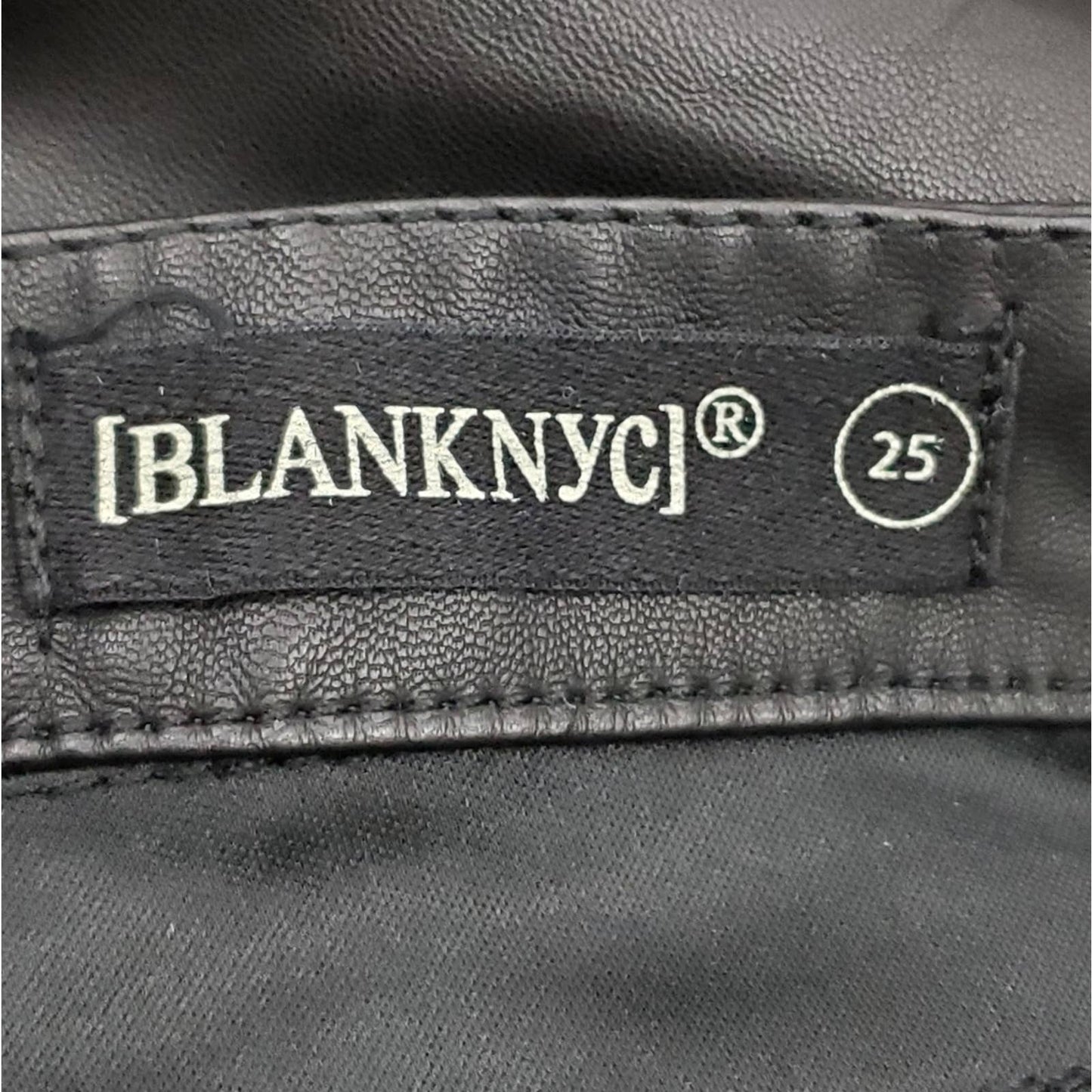 Blank NYC Vegan Leather Cropped Skinny Pants